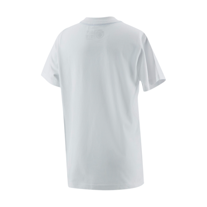 MCFC FW KIDS LARGE CREST TEE - white