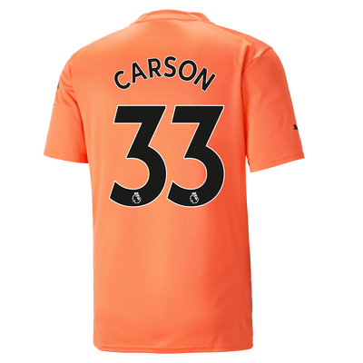 Manchester City Maglia Portiere 2022/23 con stampa CARSON 33