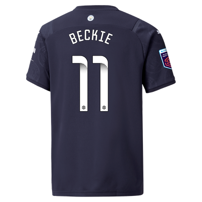 Kids Manchester City 3rd Shirt 21/22 with Janine Beckie printing