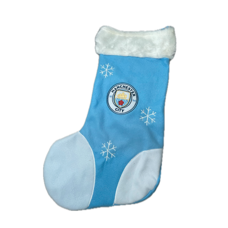 MCFC FW CHRISTMAS STOCKING - blue