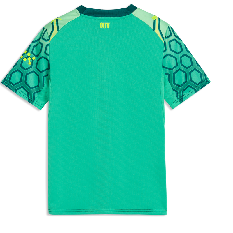 KIDS GK JERSEY SS-EPL-PL - Vibrant Green-Varsity Green