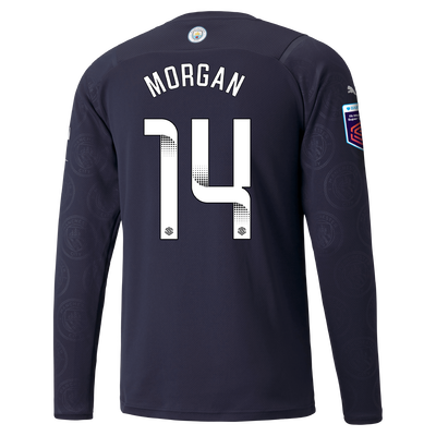 Manchester City 3rd Shirt Long Sleeve 21/22 with Esme Morgan printing