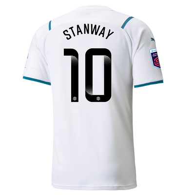 Manchester City Away Shirt 21/22 with Georgia Stanway printing