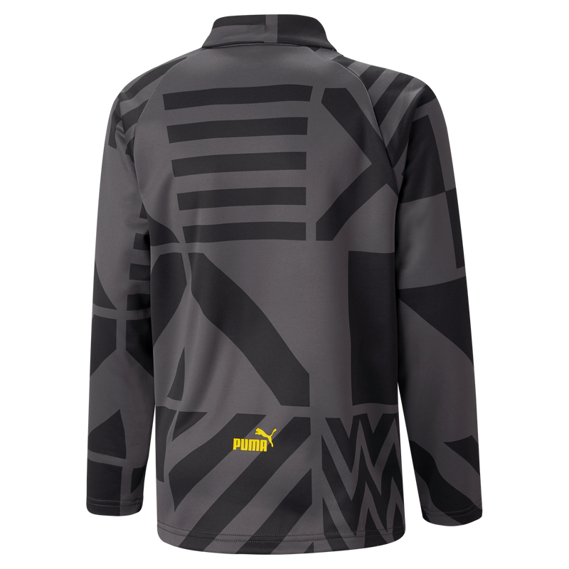 MCFC MW KIDS PREMATCH SWEAT - black