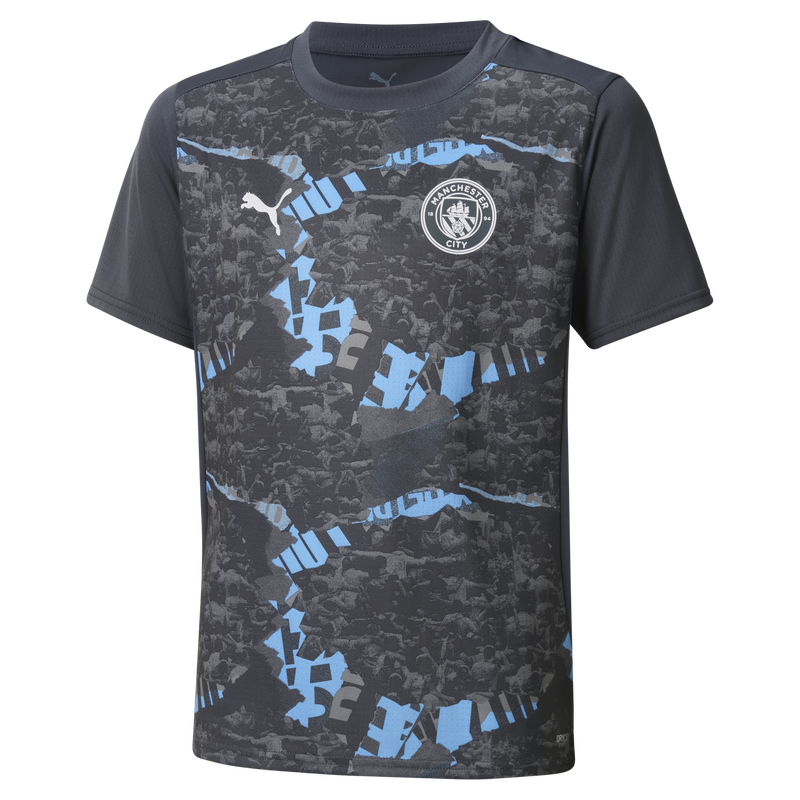 MCFC MW KIDS PREMATCH SS JERSEY - grey / grey