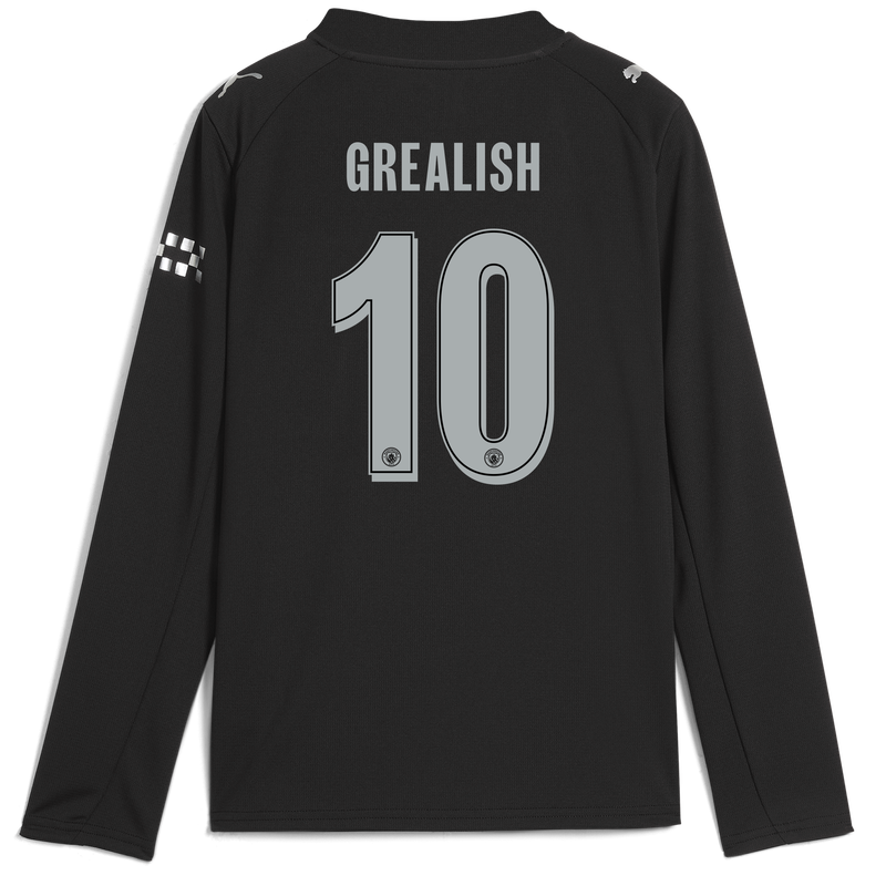 KIDS Away SHIRT LS-GREALISH-10-EPL-PL - 
