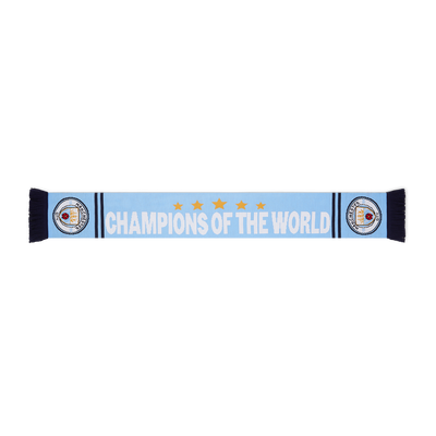 Manchester City CWC 23 Winners Scarf