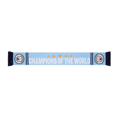 Manchester City CWC 23 Winners Scarf