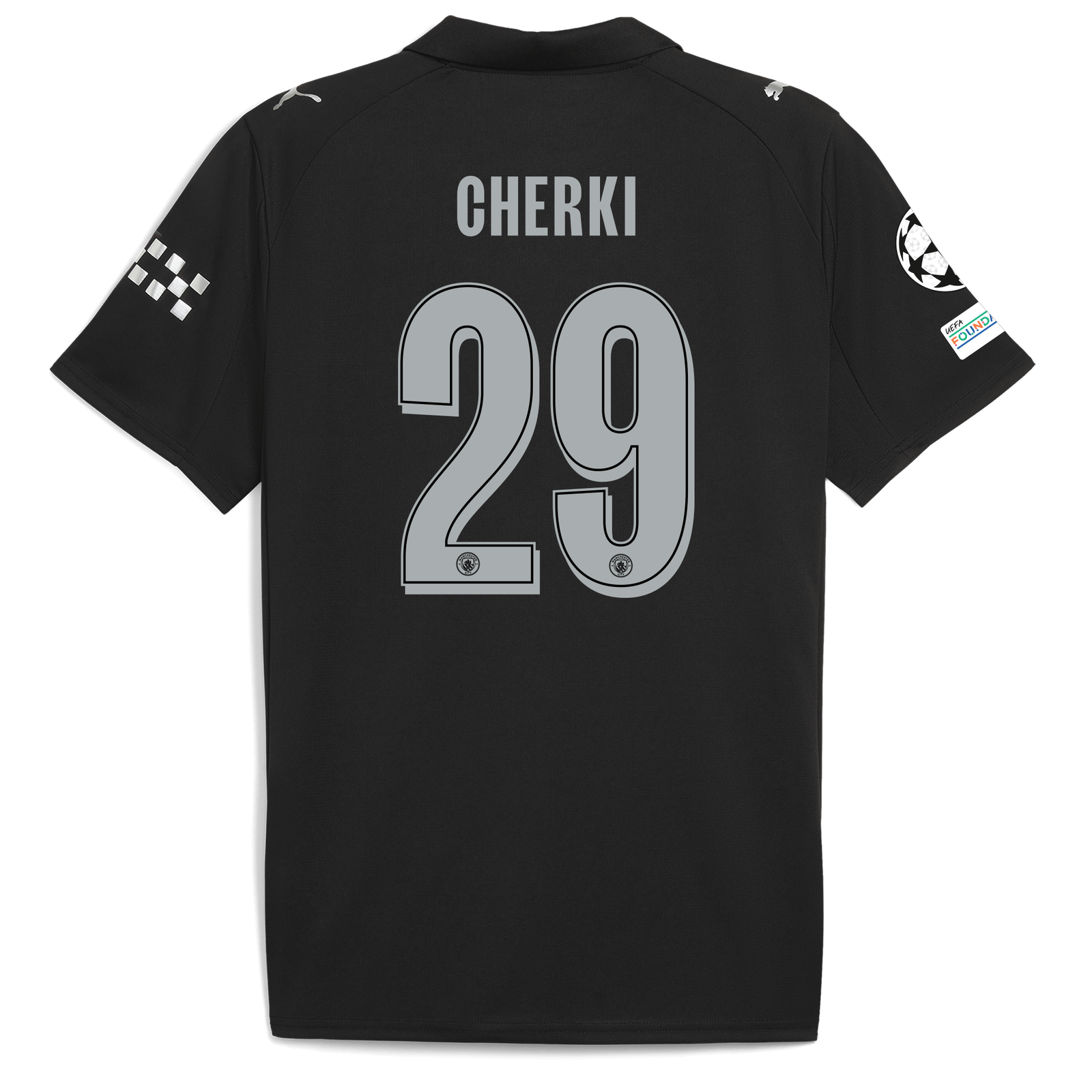 マンチェスター・シティ 2025/26 アウェイ CHERKI 29プリント