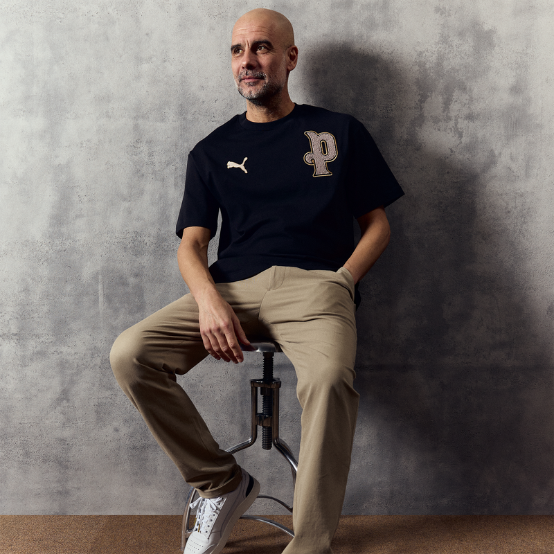 MCFC LW MENS DECADE TEE - PUMA Black-PUMA White