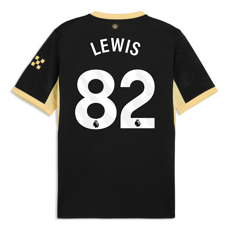 Manchester City Away Jersey 2026/27 With LEWIS 82 Printing