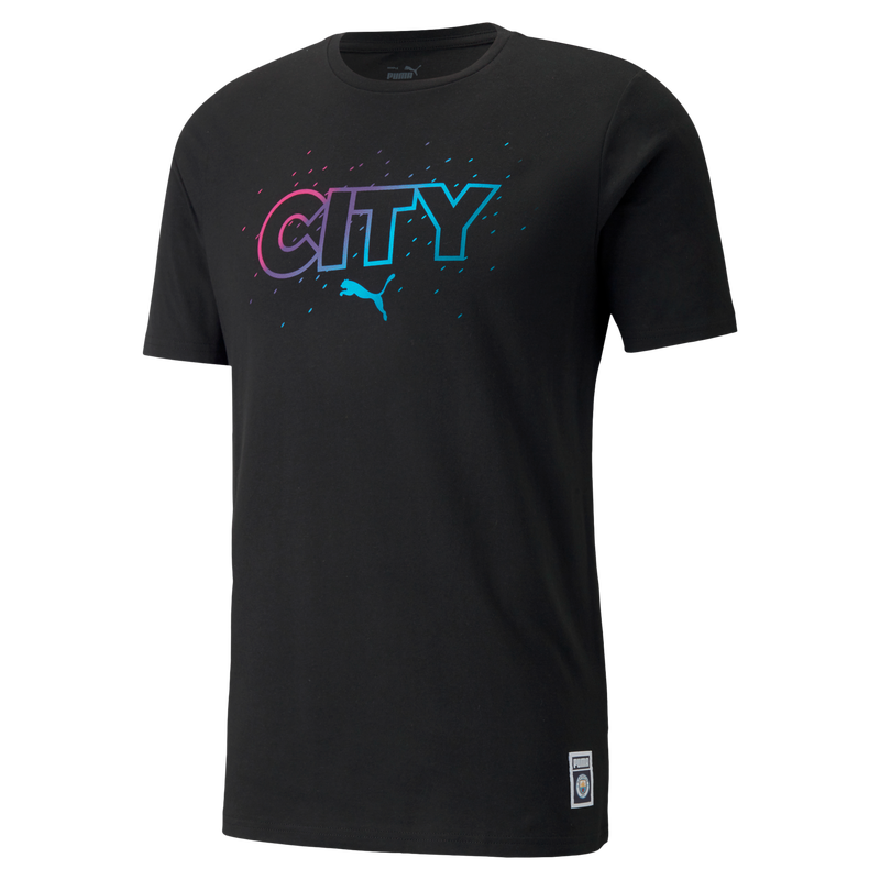 MCFC LW MENS FTBL CORE TEE SS - black