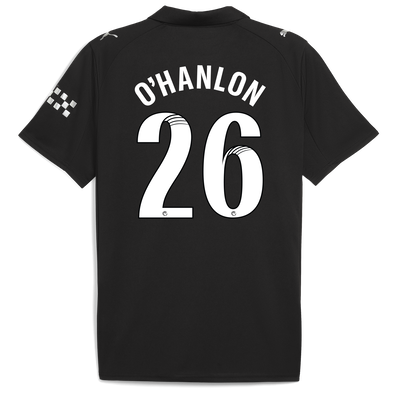 Manchester City Away Jersey 2025/26 With O'HANLON 26 Printing