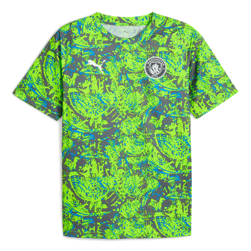 MCFC MW MENS PREMATCH JERSEY SS - green