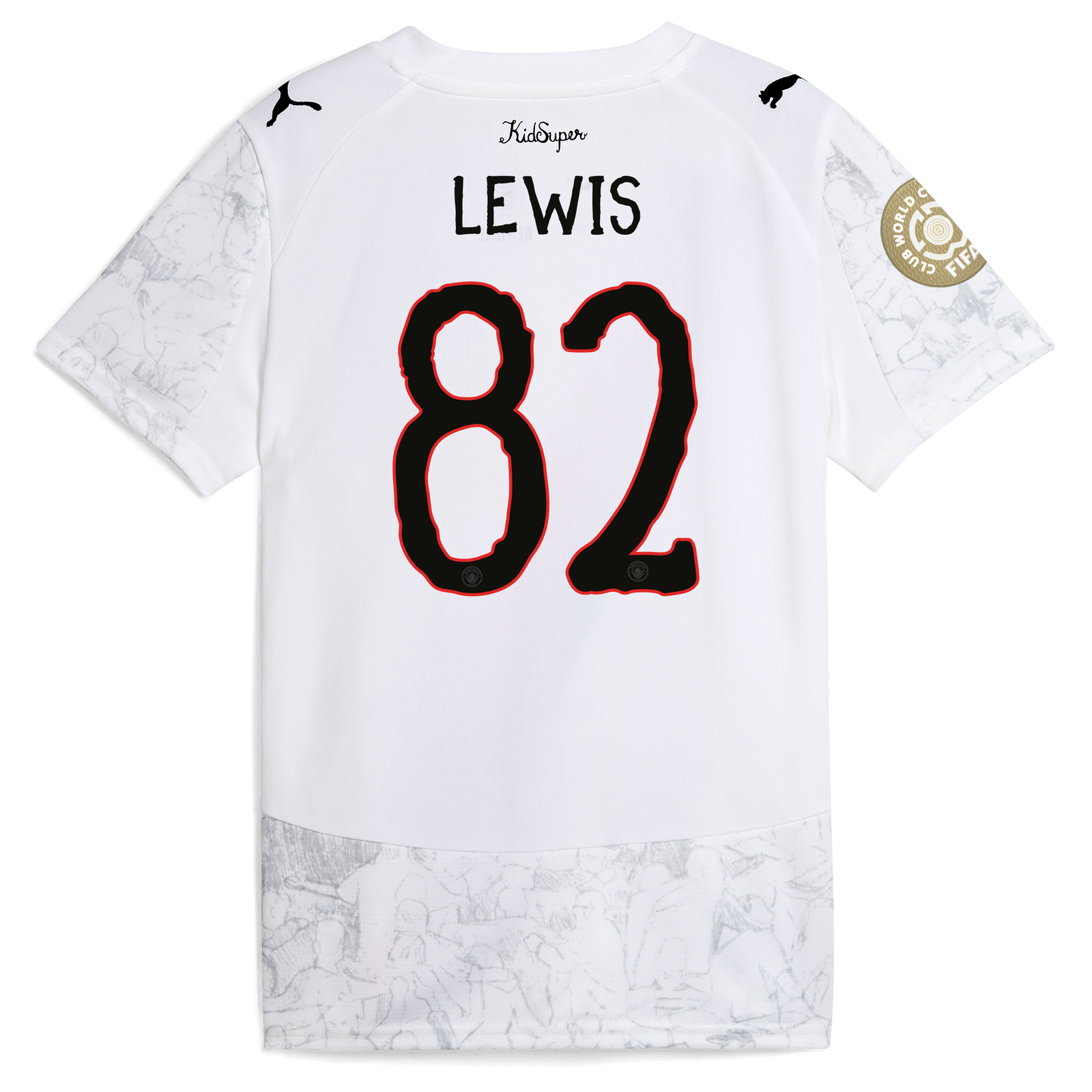 マンチェスターシティー kidsuper コラボ ユニフォーム サッカー マンチェスター・シティ KidSuper キッズユニフォーム 2025/26（LEWIS