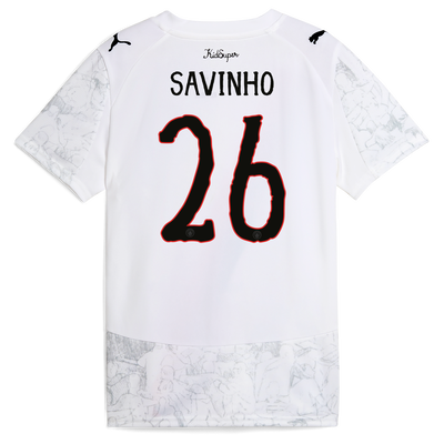 正規品　マンチェスター・シティ SAVINHO 26番 ジャージ マンチェスター・シティ 2025/26 アウェイ 本物ジャージ AKÉ 6