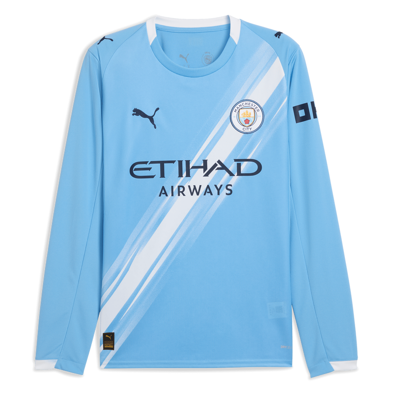 MCFC RP MENS HOME JERSEY LS - team light blue