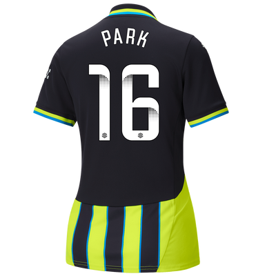 Women's Manchester City Away Jersey 2024/25 With PARK 16 Printing