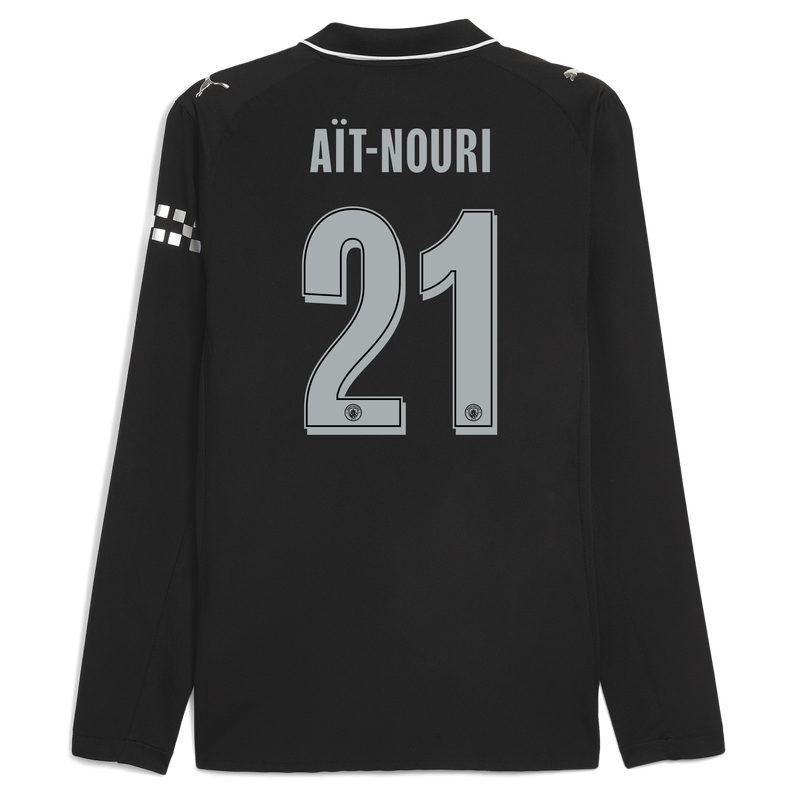 MENS AUTHENTIC Away SHIRT LS-AÏT-NOURI #21-EPL-PL - 
