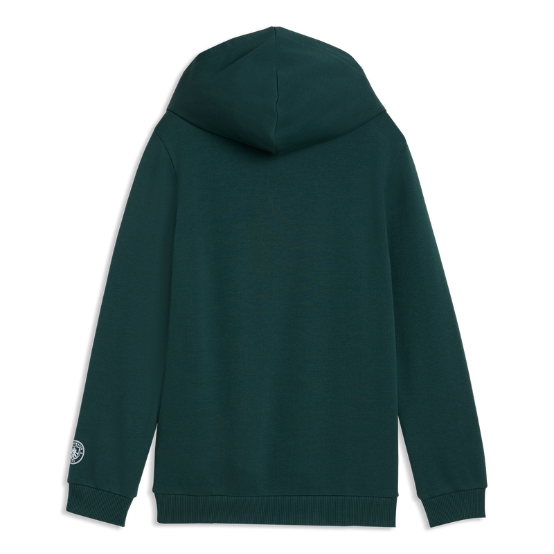 MCFC LW KIDS FTBLCULTURE HOODIE - Green Terrain-Sea Glass