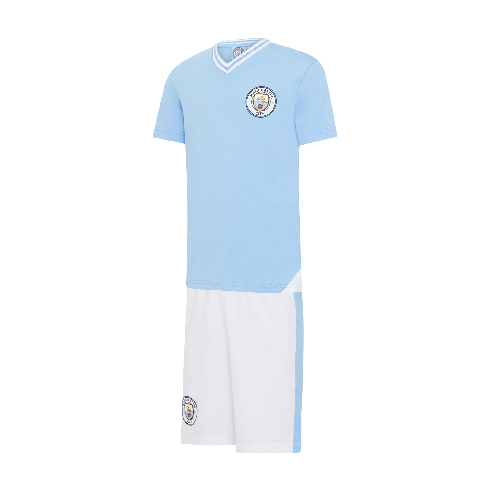 Manchester City Kids Kit Shorts Pyjamas Official Man City Store