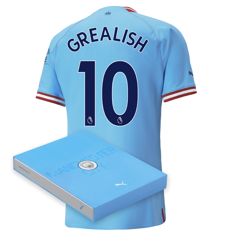 MENS AUTHENTIC HOME SHIRT SS-GREALISH-10-EPL-PLC - 