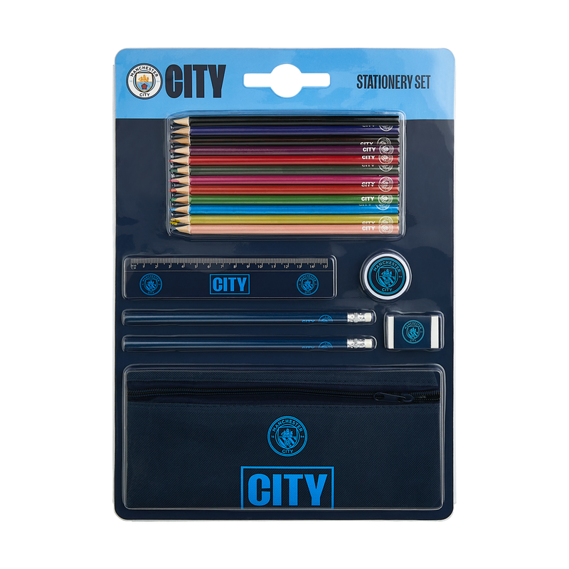 MCFC FW ULTIMATE PENCIL CASE SET - navy