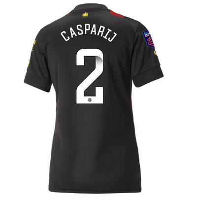 Women's Manchester City Away Jersey 2022/23 with CASPARIJ 2 printing