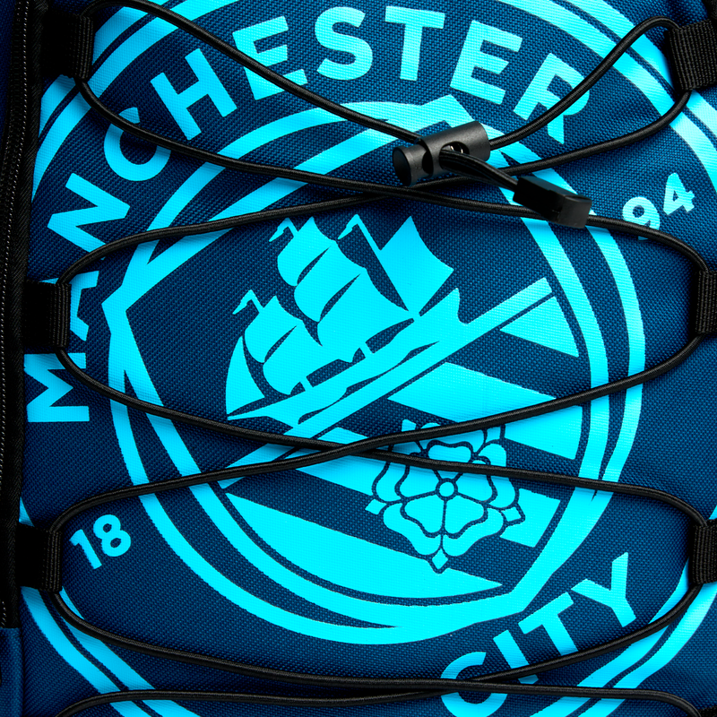 MCFC FW CREST BUNGEE BACKPACK - navy