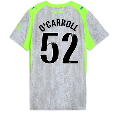 Maillot Third Manchester City pour femmes2025/26 à avec impression de O'CARROL 52 Printing