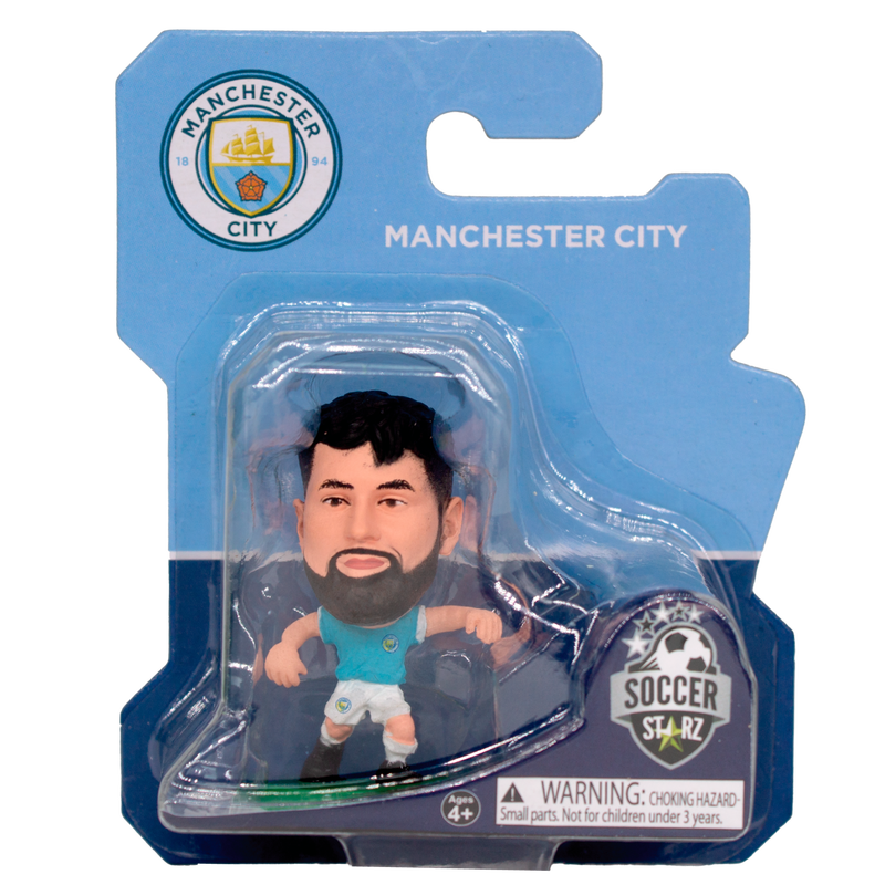 MCFC SOCCERSTARZ GVARDIOL FIGURE - light blue