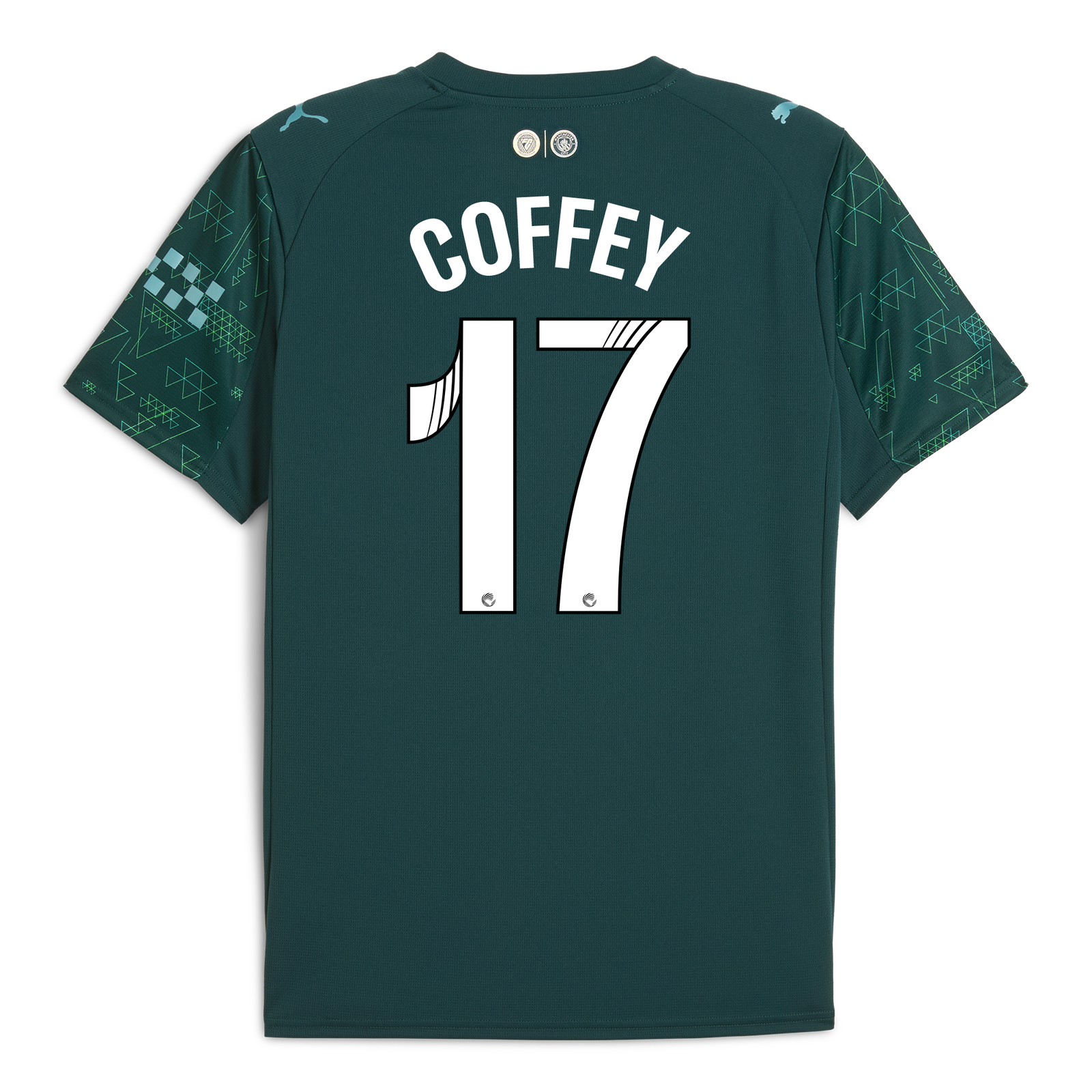Manchester City EA SPORTS FC Jersey 2025/26 With COFFEY 17