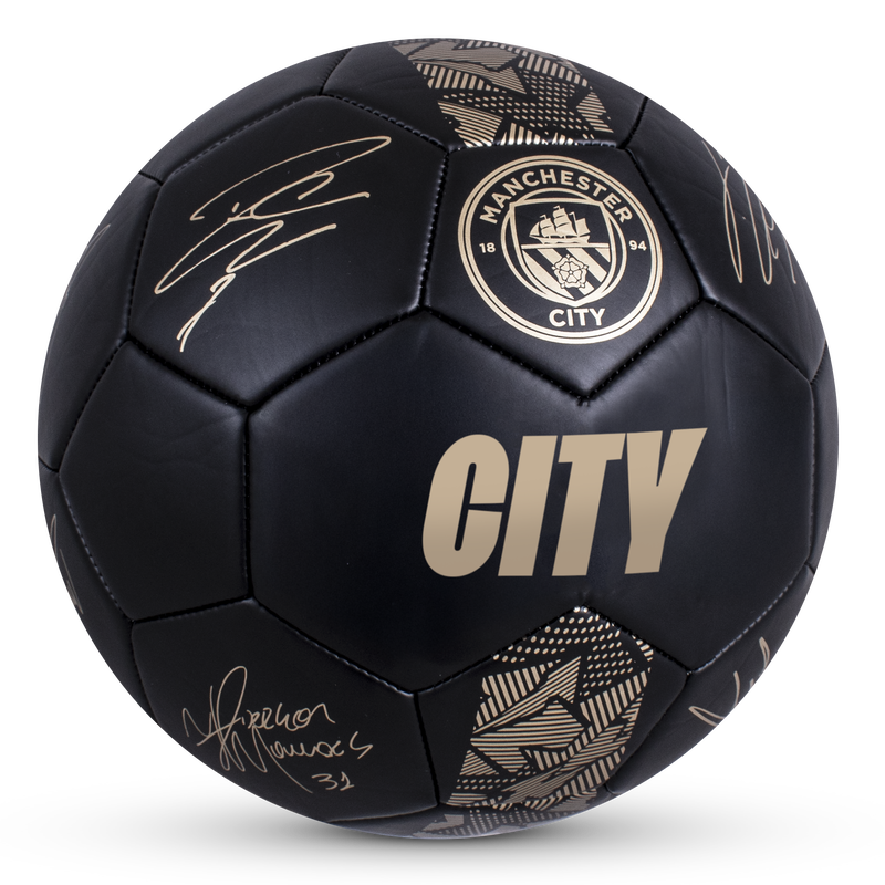 MCFC PHANTOM SIGNATURE BALL - black