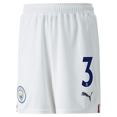 Kids' Manchester City Football Shorts 2022/23 with #3
