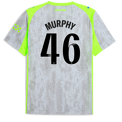 Manchester City Third Jersey 2025/26 With MURPHY 46 Printing