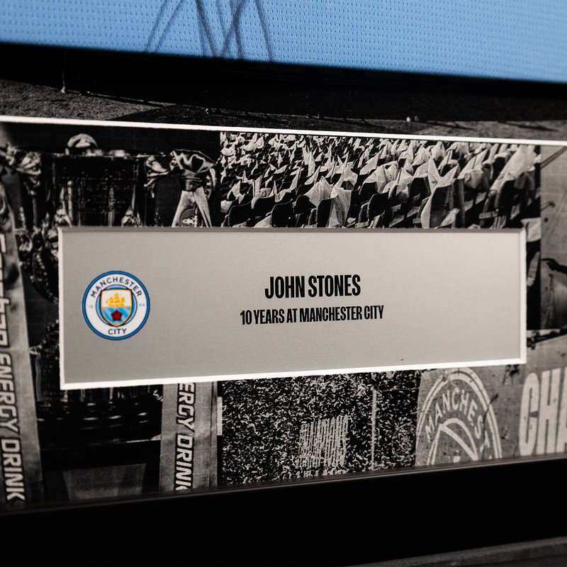 MCFC FW FRAMED STONES LEAVER - blue