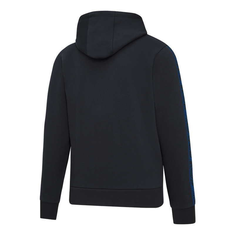 MCFC FW MENS TAPING CREST FZ HOODY - dark navy
