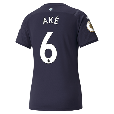 Womens Manchester City 3rd Shirt 21/22 with Nathan Aké printing