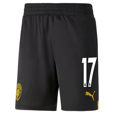 Manchester City pantalones cortos de fútbol 2022/23 con #17
