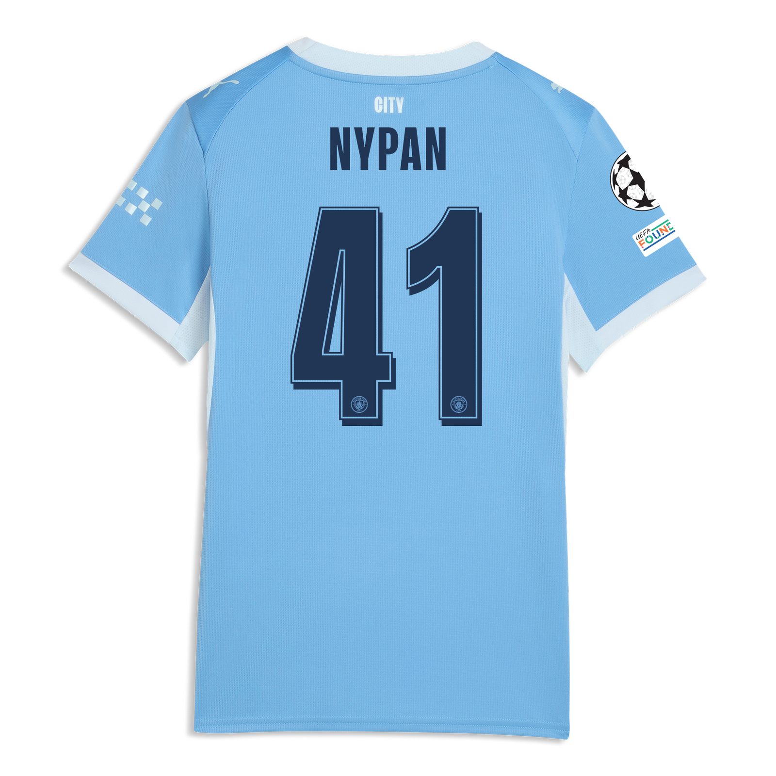 ウィメンズ マンチェスター・シティ ホームユニフォーム 2026/27 NYPAN