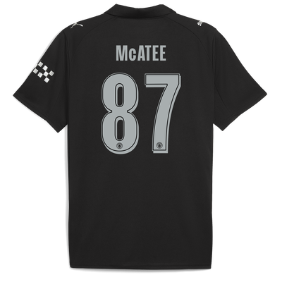 Manchester City Away Jersey 2025/26 With McATEE 87 Printing