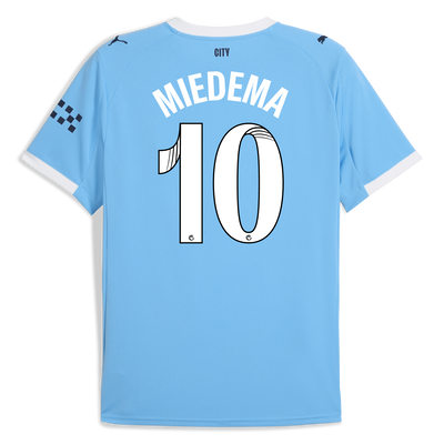 Manchester City Home Jersey 2025/26 With MIEDEMA 10 Printing