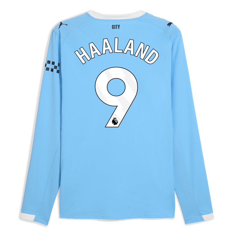 MENS AUTHENTIC Home SHIRT LS-HAALAND-9-EPL-PL - 