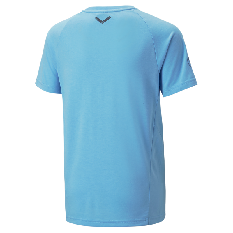 MCFC TR KIDS CASUALS TSHIRT - team light blue