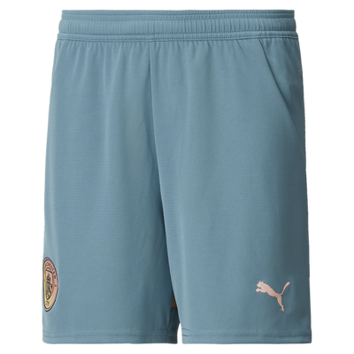 Shorts de Manchester City pour enfants 2024/25.