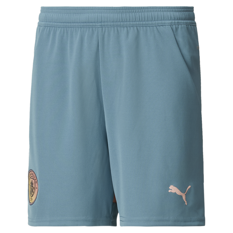 MCFC RP KIDS SHORTS - blue