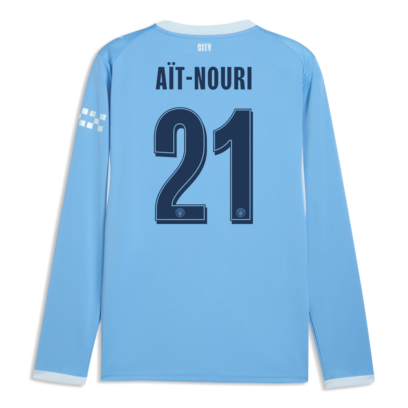 マンチェスター・シティ ホーム ユニフォーム 2026/27 長袖 AÏT-NOURI
