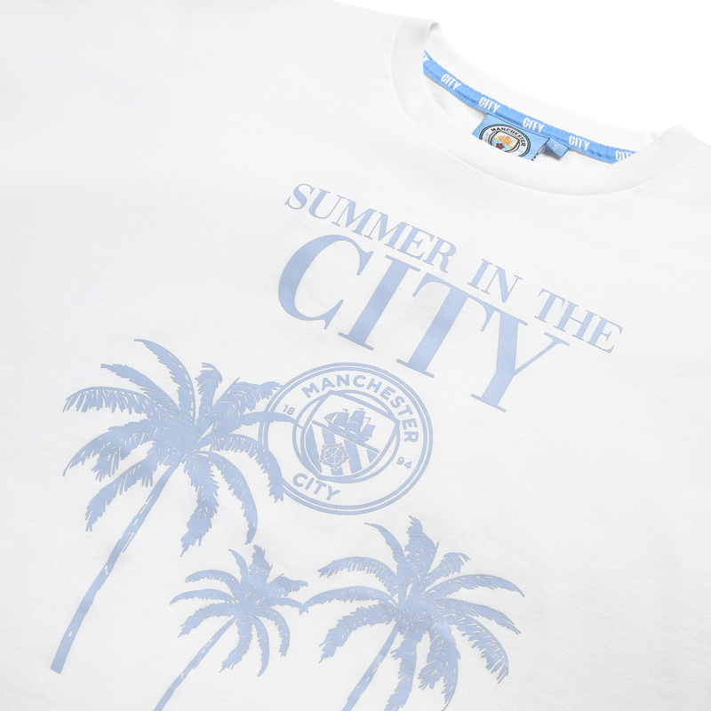 MCFC WOMENS SUMMER TSHIRT - white