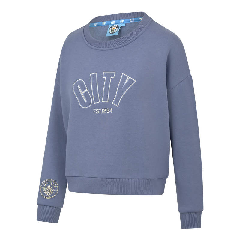MCFC WOMENS COLLEGIATE SWEAT - blue