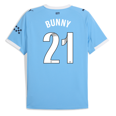 Manchester City Heimtrikot 2025/26 mit BUNNY 21 Aufdruck
